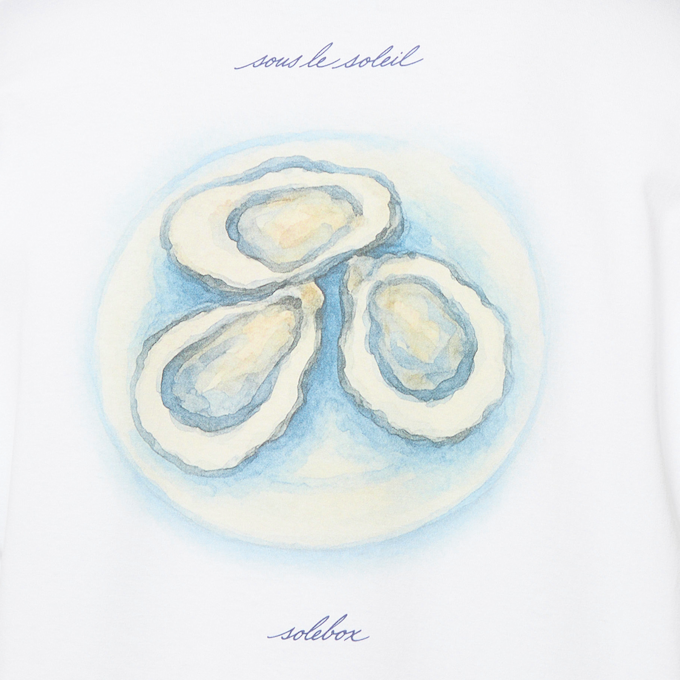 solebox Fruits De Mar Tee blanc 95070 6