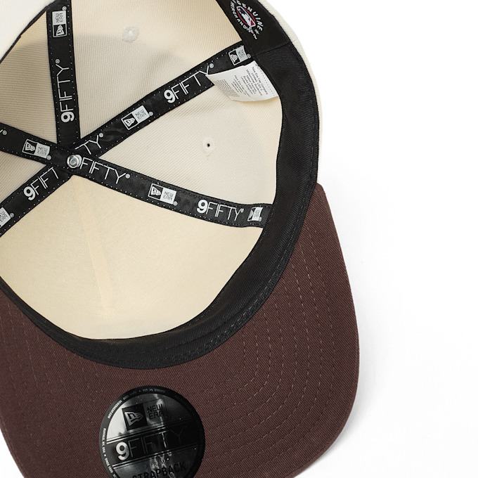 New Era Suede Visor 9Fifty New York Yankees Cap beige 95209 3