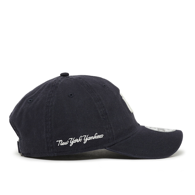 New Era Washed Script 9Twenty New York Yankees Cap bleu 95227 3