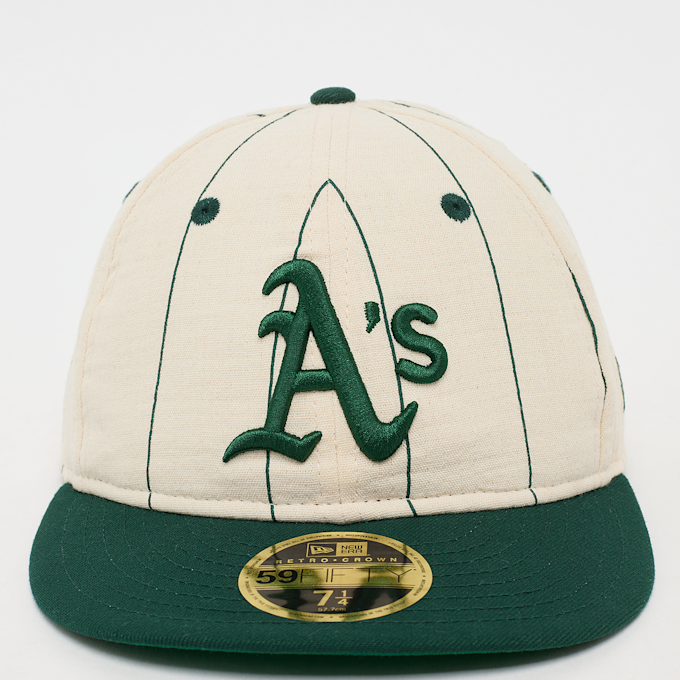 New Era 59Fifty Linen Oakland Athletics beige 95235 4