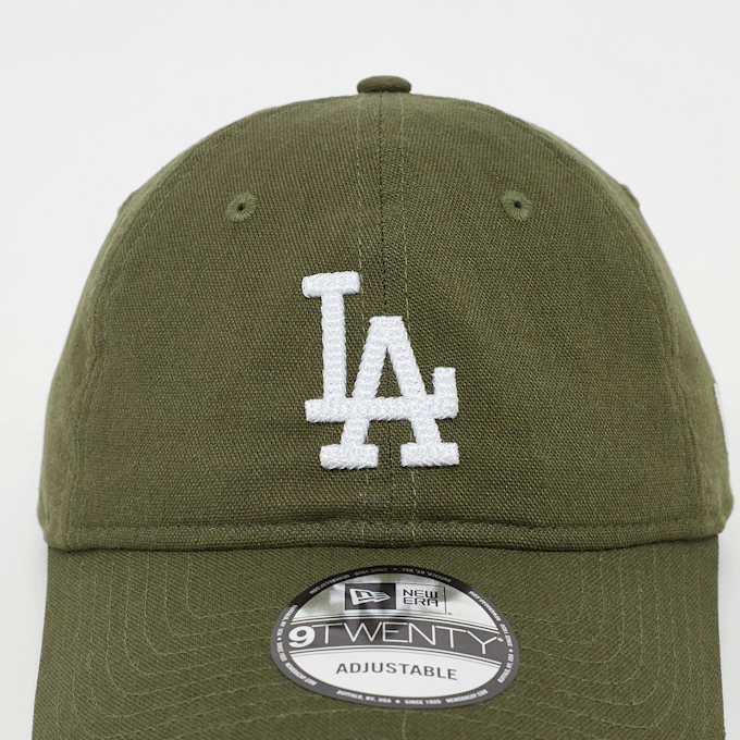 New Era Linen 9Twenty Los Angeles Dodgers green 95232 4