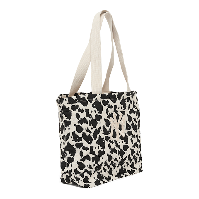 New Era Cow Jacquard Tote Bag New York Yankees beige 95240 2