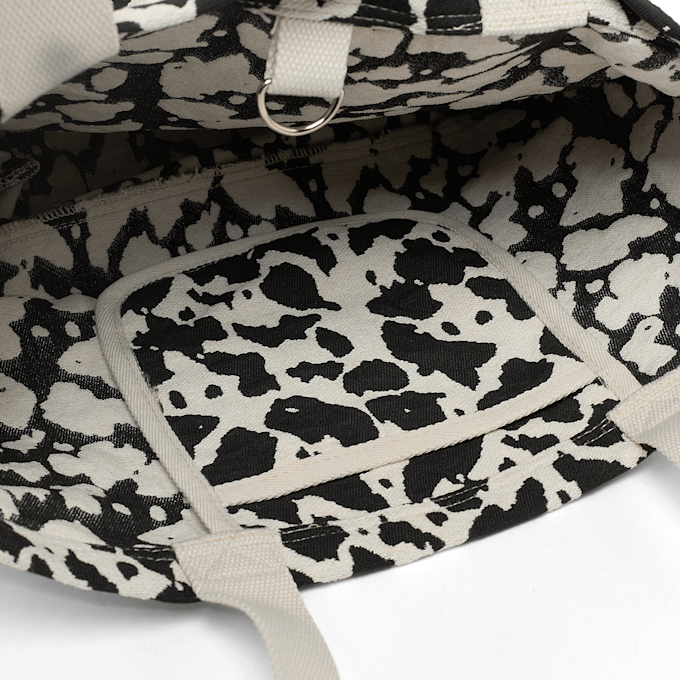 New Era Cow Jacquard Tote Bag New York Yankees beige 95240 5