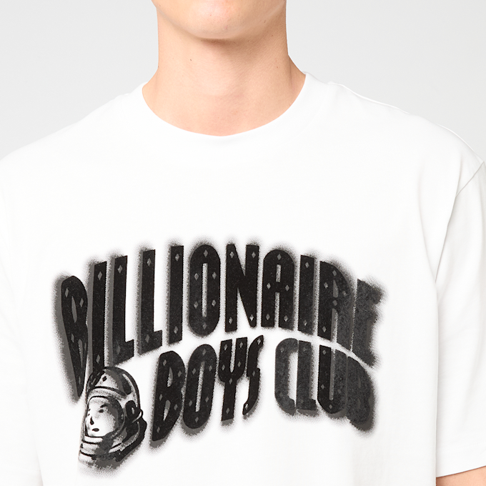 Billionaire Boys Club Distorted Arch Logo T-Shirt weiß 95305 3