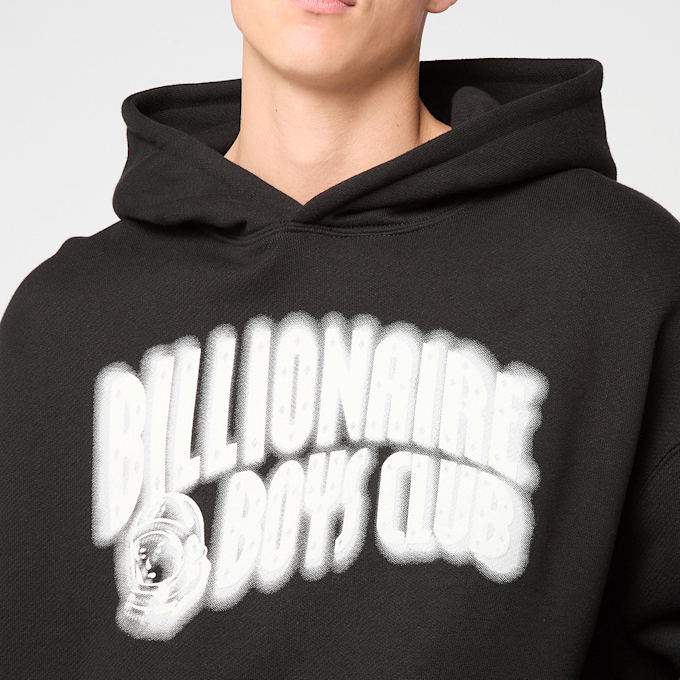 Billionaire Boys Club Distorted Arch Logo Oversized Popover Hood schwarz 95309 3