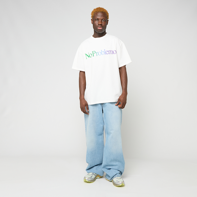 No Problemo No Problemo Gradient SS Tee weiß 95407 2