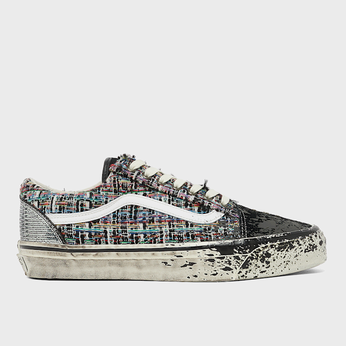 Vans LX Old Skool Charms "Paint Splatter" zwart 95623 2