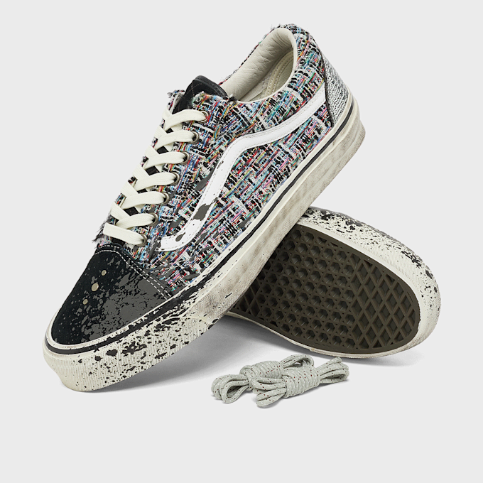 Vans LX Old Skool Charms "Paint Splatter" zwart 95623 7