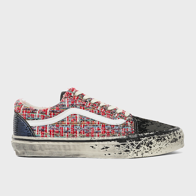 Vans LX Old Skool Charms "Paint Splatter" zwart 95624 2