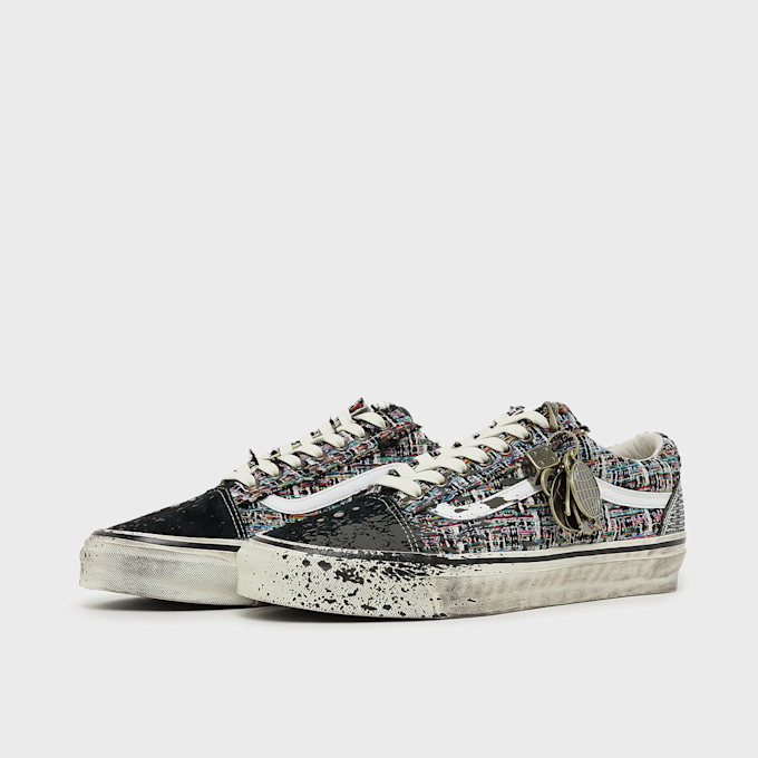 Vans Wmns LX Old Skool Charms "Paint Splatter" zwart 95615 1