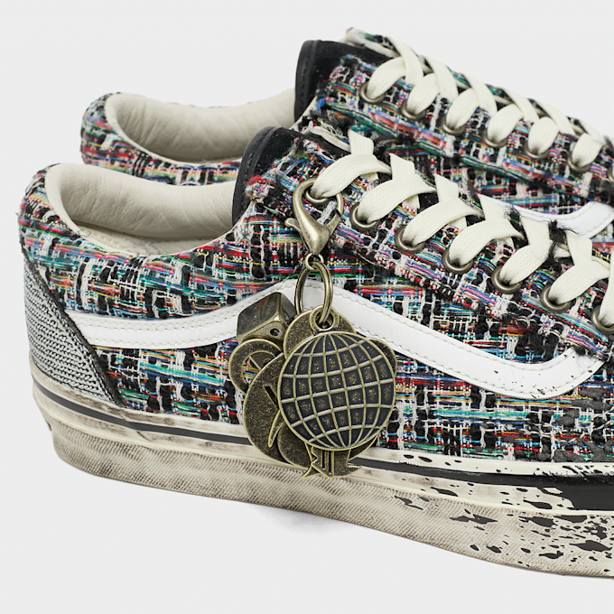 Vans Wmns LX Old Skool Charms "Paint Splatter" zwart 95615 6