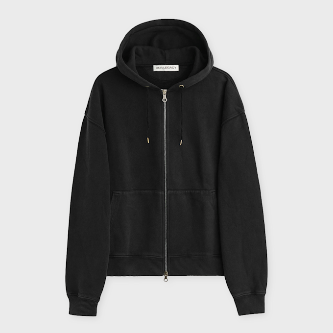 Our Legacy Rascal Zip Hoodie zwart 95629 1