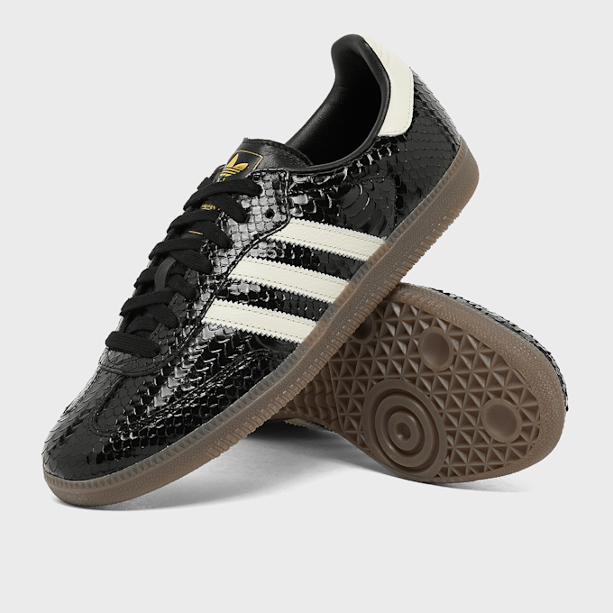 adidas Originals Wmns Samba OG "Black Patent Snakeskin" zwart 95717 7