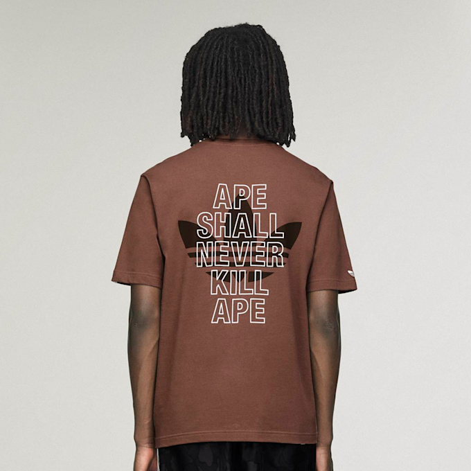 adidas Originals x Bape SSL Tee bruin 95772 3