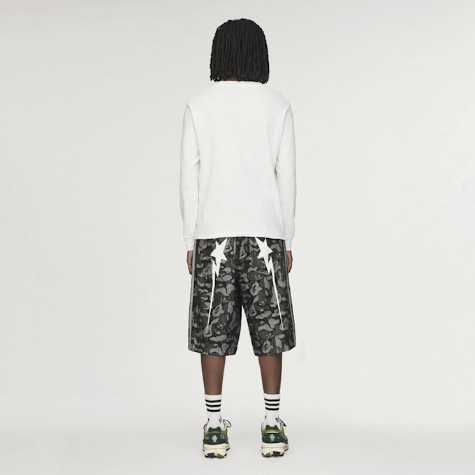 adidas Originals x Bape Demin Jorts grey 95773 3