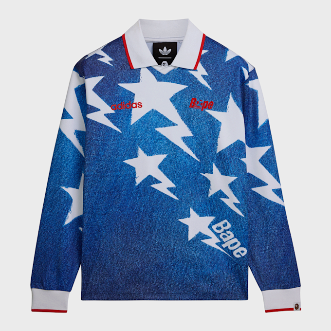 adidas Originals x Bape LSL Star Jersey wit 95777 1