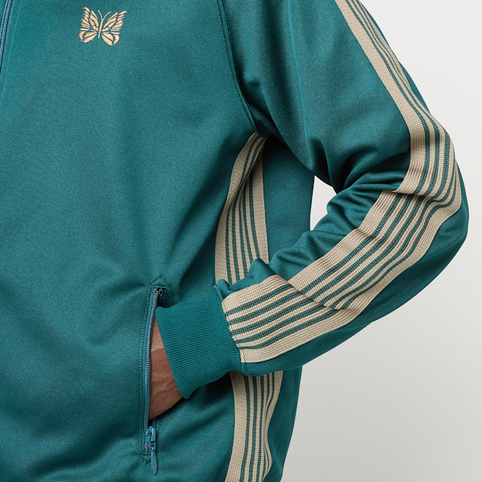 Needles Track Jacket - Poly Smooth groen 95821 3