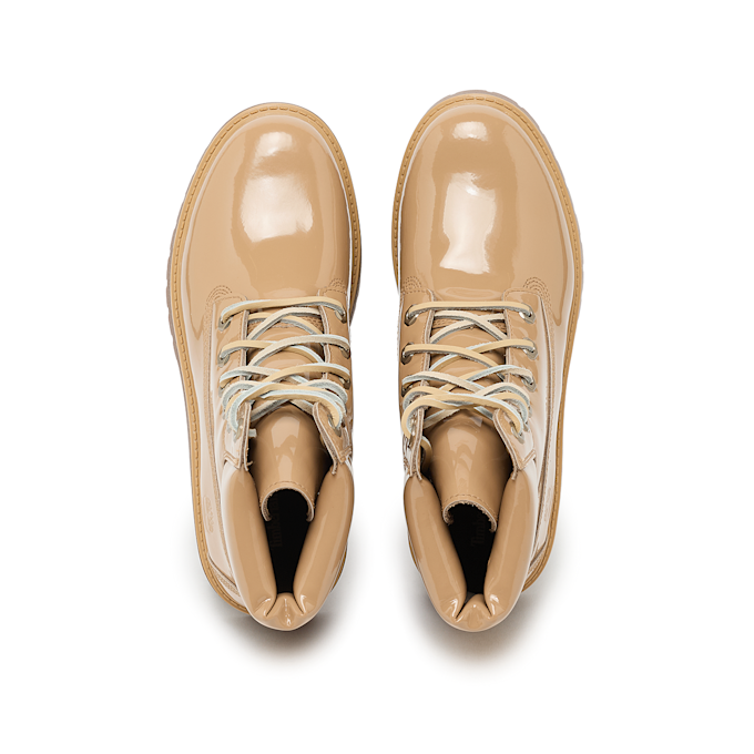 Timberland Wmns Stone Street 6 Inch Lace Up Waterproof Boot beige 95844 4