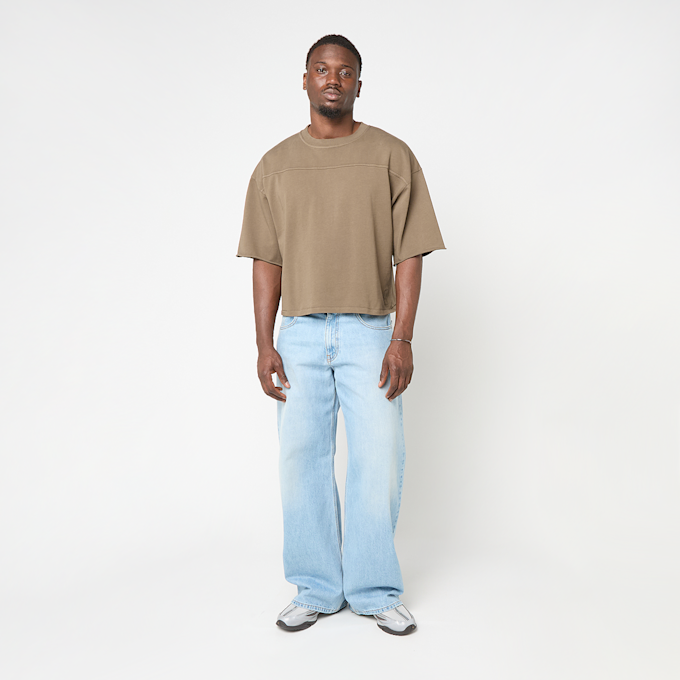 Brain Dead Football T-Shirt bruin 95848 2