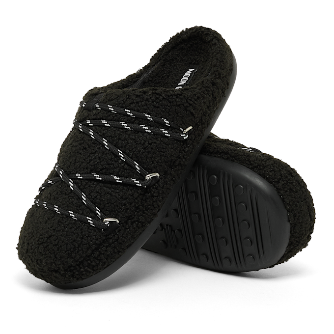 Moon Boot Wmns Teddy Slipper schwarz 95900 7