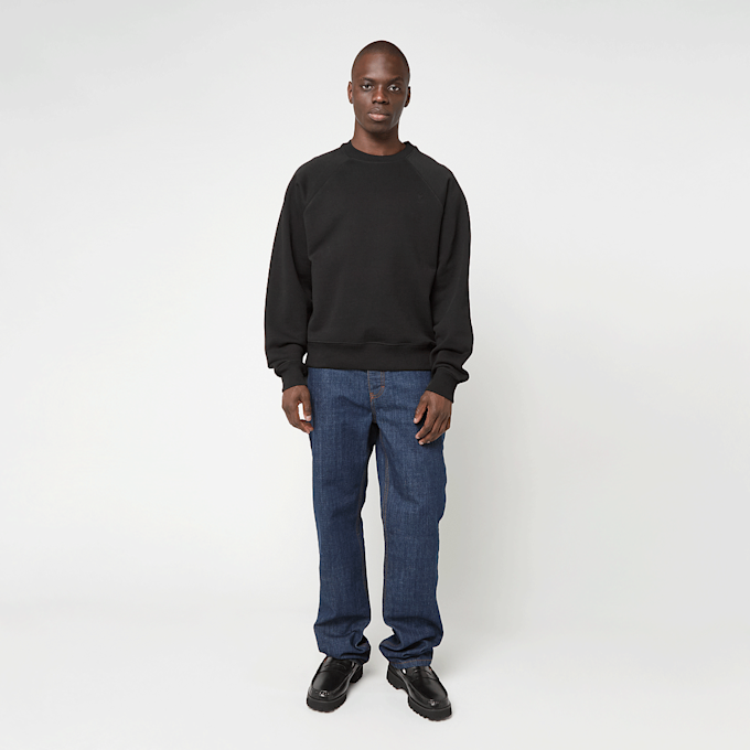 AMI PARIS Small Embossed ADC Sweatshirt black 95943 2
