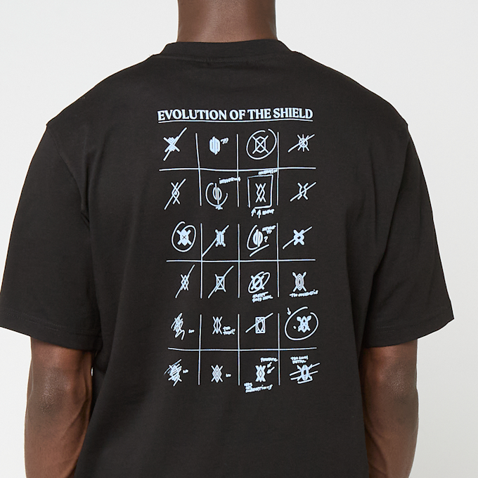 Daily Paper Shield Evolution Short Sleeve Tee schwarz 95952 3