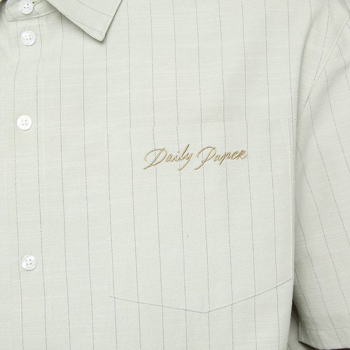 Daily Paper&nbsp; Script SS SHirt vert 95948 3