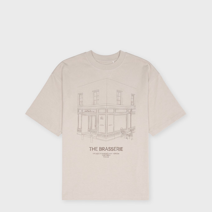 solebox Store Tee Paris beige 96670 1