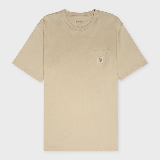 Carhartt WIP S/S Pocket T-Shirt beige 96762 1