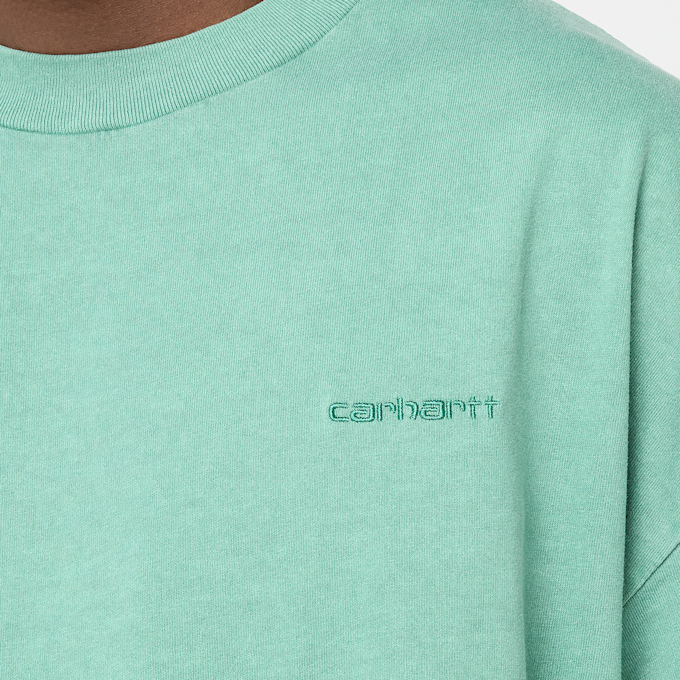 Carhartt WIP Benton T-Shirt turqoise 96769 3