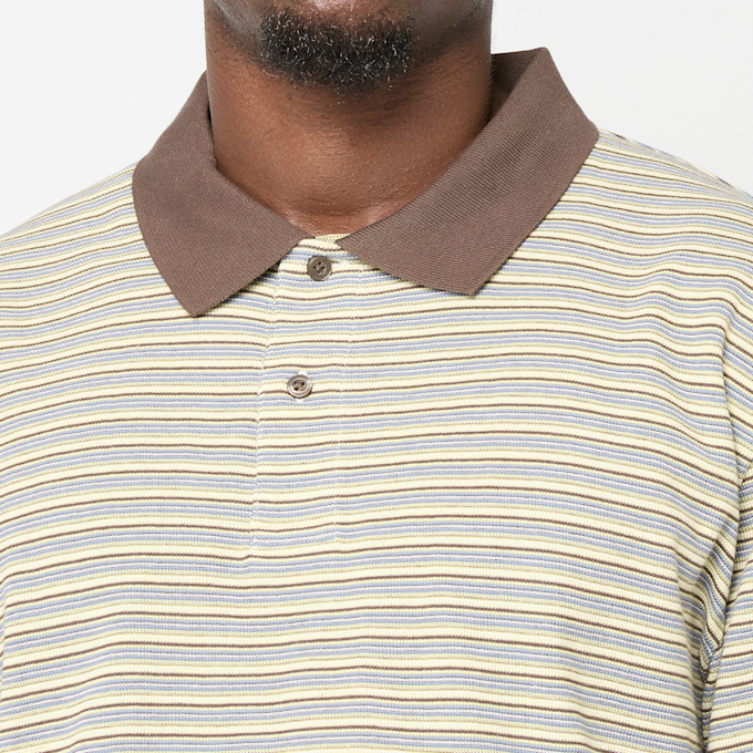 Carhartt WIP S/S Dion Polo Waffle beige 96777 3