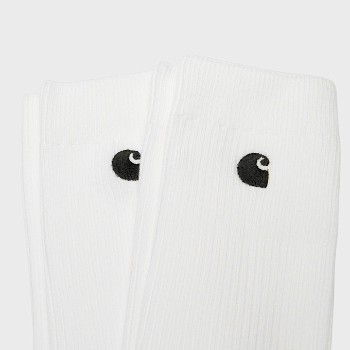 Carhartt WIP Madison Socks (2 Pack) wit 96789 2
