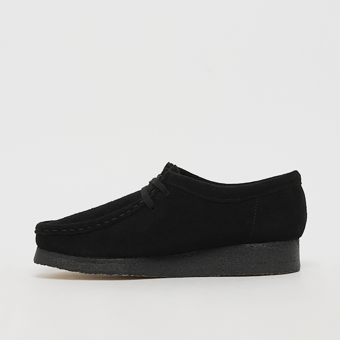 Clarks Wmns Wallabee schwarz 97485 3