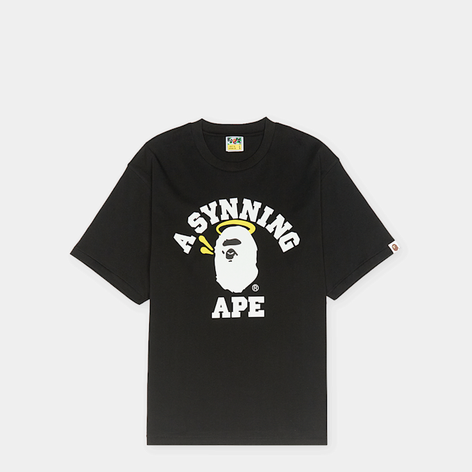 A Bathing Ape&nbsp; x Spotify x Central Cee College Tee noir 97605 1