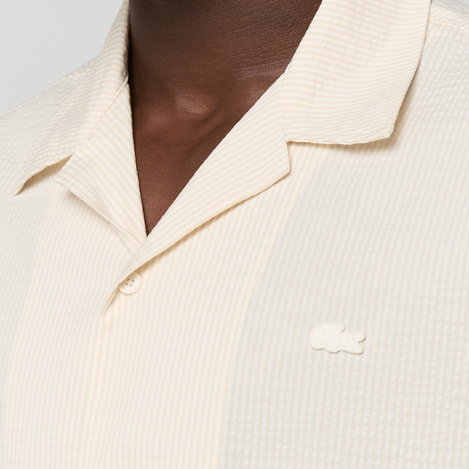 Lacoste Chemise Casual Manches jaune 97662 3
