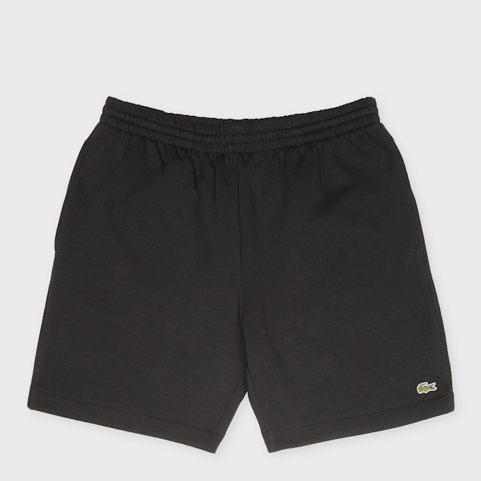 Lacoste Regular Fit-Shorts aus Fleece schwarz 97651 1