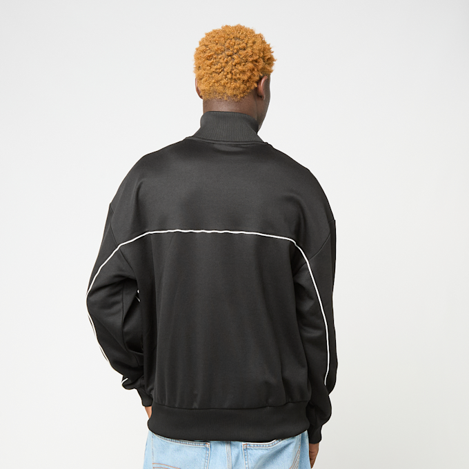 Lacoste Track-Jacke Paris aus Jacquard mit Reißverschluss schwarz 97653 3