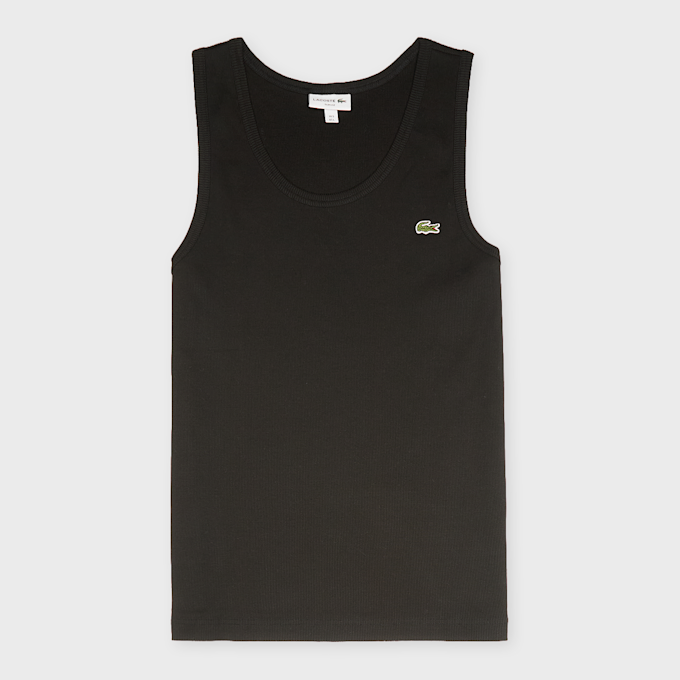 Lacoste Logo Tanktop noir 97656 1