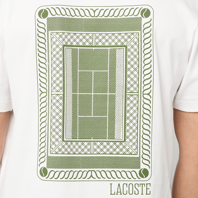 Lacoste T-Shirt blanc 97659 6