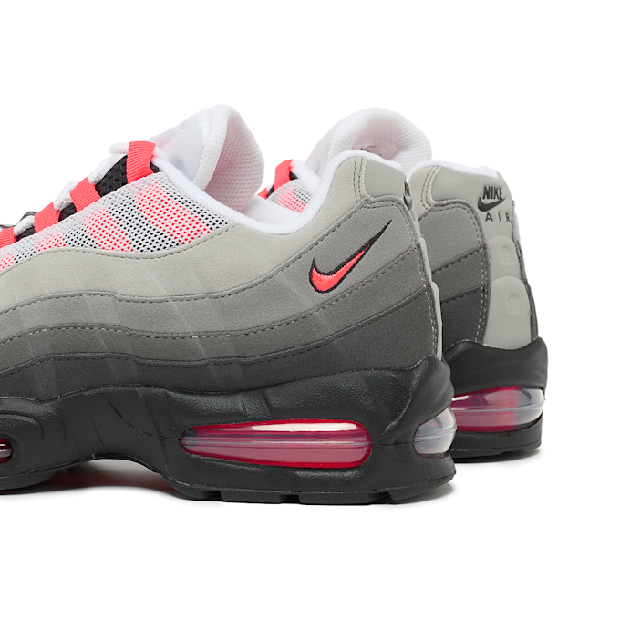 Nike   Air Max 95 Big Bubble "Solar Red" grijs 98574 5