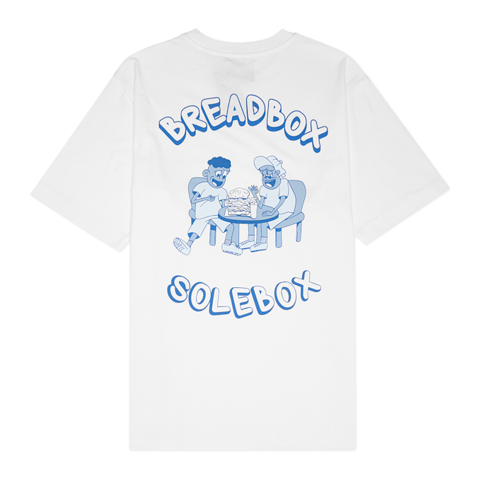 solebox Solebox X Breadbox Tee White Classic blanc 98902 1