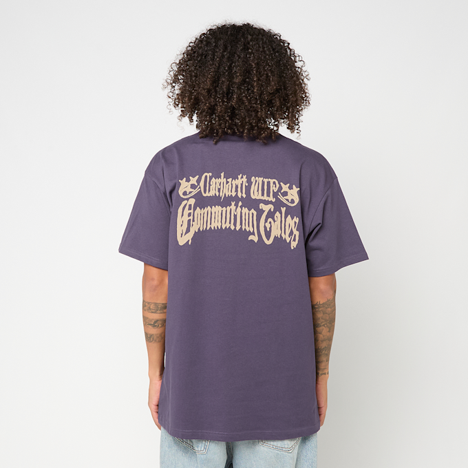 Carhartt WIP Commuting Tales T-Shirt pourpre 98943 4