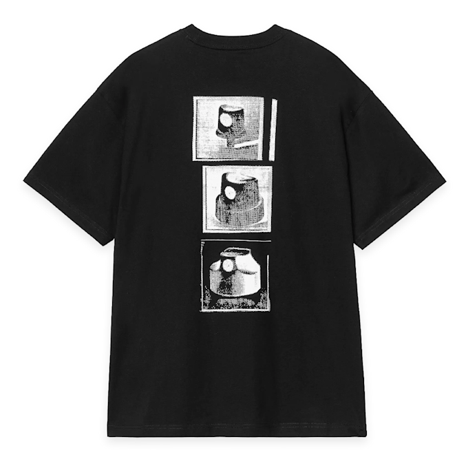 Carhartt WIP S/S Caps T-Shirt noir 98945 1