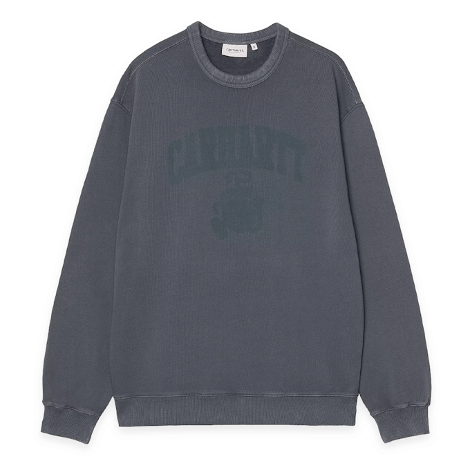 Carhartt WIP Faded Pond Corps Sweat gris 98942 1