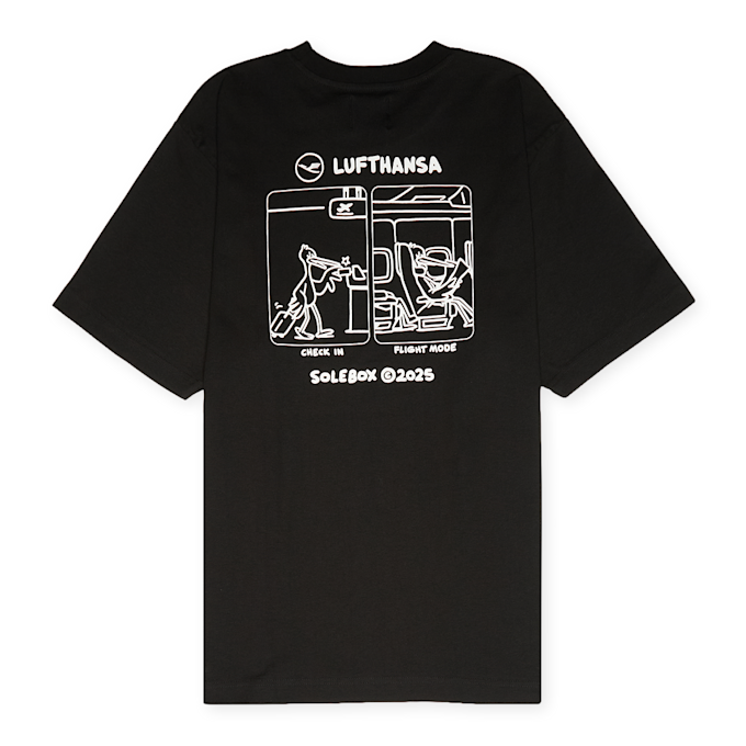 solebox x Lufthansa T-Shirt Gate zwart 99178 1