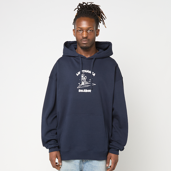 solebox x Lufthansa Paperplane Hoodie blauw 99192 2