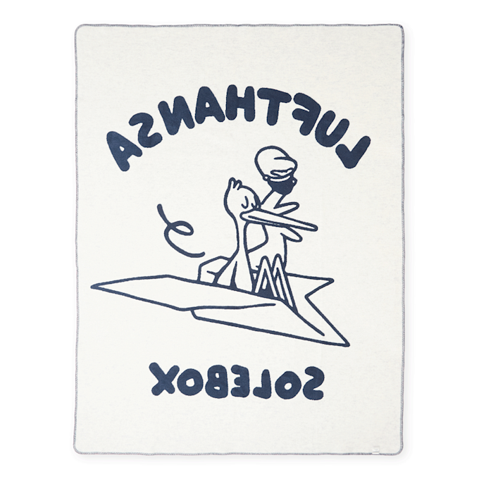 solebox x Lufthansa Blanket blauw 99196 2