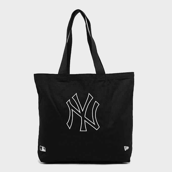 New Era MLB Light Canvas Tote Bag New York Yankees schwarz 99228 1