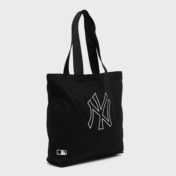 New Era MLB Light Canvas Tote Bag New York Yankees schwarz 99228 2