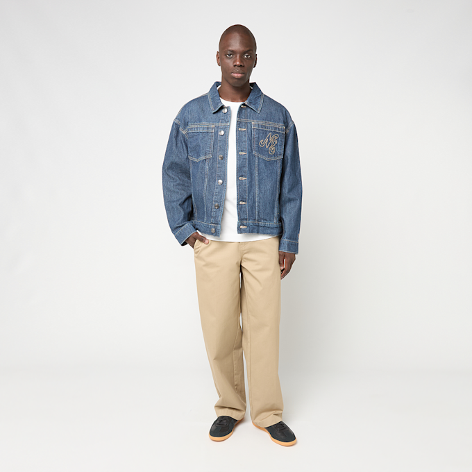 New Era Script Denim Jacket blauw 99241 2